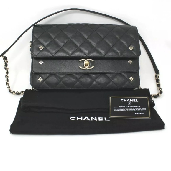 CHANEL Handbags - Chanel Seasonal Double Flap Quilted Leather 2017